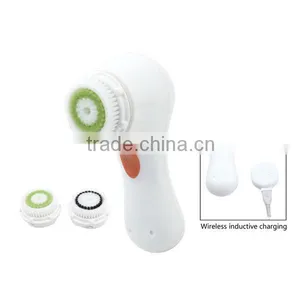 2015 New Hot Sale Facial Cleaner With Wireless Inductive Charging/electric Face Massager/Facial Cleansing Massager thumbnail-1
