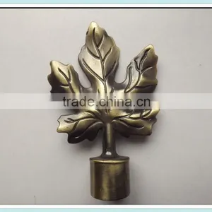 Antique Brass Iron Curtain Rods For Home Decor thumbnail-1