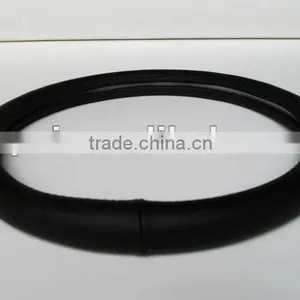 Top Class Cow Hide Cool Steering Wheel Cover Without Any Printing thumbnail-1