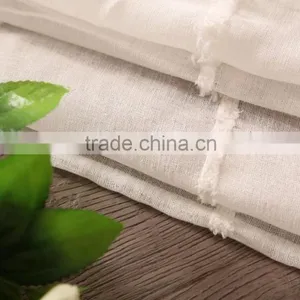 Clipped Sheer Polyester Voile Grommet Curtain Drapes thumbnail-5