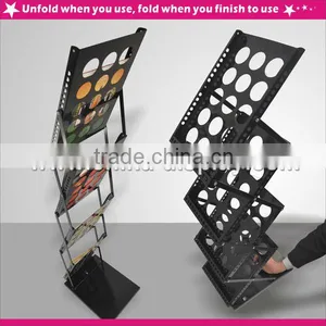 Free Standing Brochure Display Rack, Folding Brochure Stand thumbnail-2