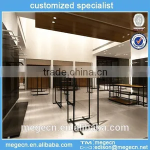 Garment Store Wood Floor Display Cabinet thumbnail-2