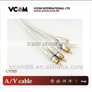 High Quality With Copper Conductor S-Video Male to Male AV Cable thumbnail-1