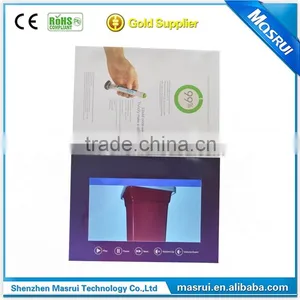 10 Inch Audio Video Card for Advertising,audio Video Greeting Card for Marketing thumbnail-5
