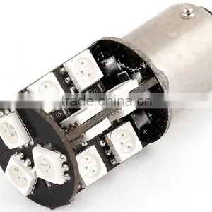 RV LED Light Interior Lamp 12V DC 1157 BA15D 19 Red 5050 SMD LED Cambus Car Brake Light Signal Side Lamps Bulbs thumbnail-1