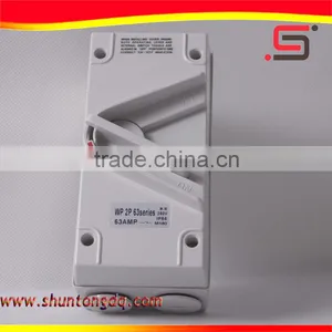20A Electric Double Pole 3 Phase Waterproof Isolating Switches thumbnail-2