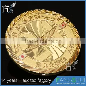 Flexible Price Sell Old Military Challenge Coins Gold Wholesale thumbnail-3