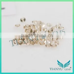 Cheap Gems for Jewelry Synthetic #4 Round Brilliant Cut Nano Sital Gemstones Wholesale Price thumbnail-1