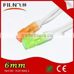 2015 FILN Plastic High Light 6mm 380v Neon Led Mi-bulb Led Truck Signal Light thumbnail-5