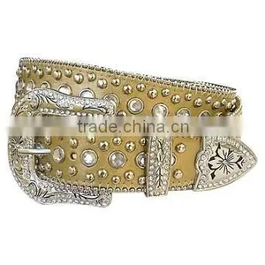 Women's Rhinestone Belt thumbnail-1