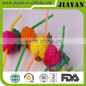 PP Material Plastic Straw Favorable Price Drinking Artistic Straw thumbnail-1