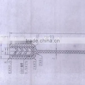 Long Side u Channel Pvc Edge Trim for the Table thumbnail-3
