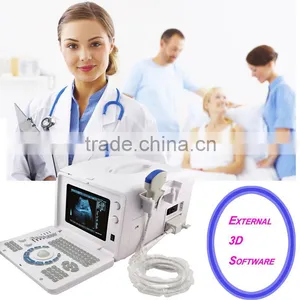 Promotion!!CE Approved Notebook/Portable Ultrasound Scanner With 3.5Mhz Multi-frequency Convex Probe RUS-6000D thumbnail-1