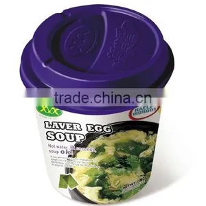 FREEZE DRIED INSTANT LAVER EGG SOUP(CUP) thumbnail-1