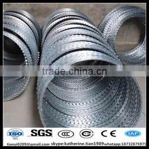 450mm Coil Diameter Concertina Razor Barbed Wire thumbnail-2