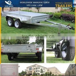 Best Quality 10x5FT Tandem Axle Fully Welded Box Trailer thumbnail-1