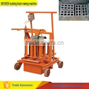 NEWEEK Best Quality Electric Small Brick Press Building Block Making Machine With Good Price thumbnail-1