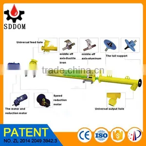 Stainless Steel Shaftless Screw Conveyor for Powders thumbnail-2