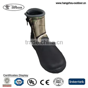 Mens Camo Wading Shoes, Fishing Boots With Zipper, Neoprene Surfing Shoes thumbnail-1