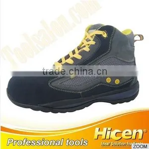 2016 Best Price High Quality Suede Leather Cheap Action Safety Shoe thumbnail-1