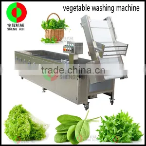Best Popular Whole Stainless Steel Bubble Vegetable Washing Machine With Ozone System Fruit Washer Automatic Vegetable Washing thumbnail-1