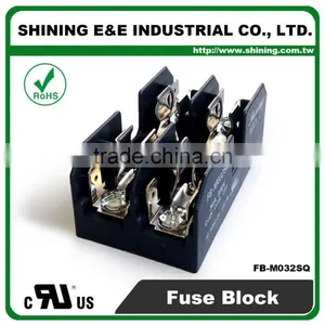 FB-M032SQ UL Approved Equal To Bussmann 2 Pole 30A Ceramic Fuse Holder thumbnail-3