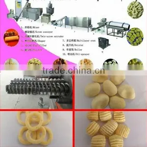 Automatic Extrusion Snack Food Processing Assembly Line/machine Line With CE thumbnail-1