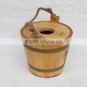 Wooden Ice Bucket for Beer thumbnail-1