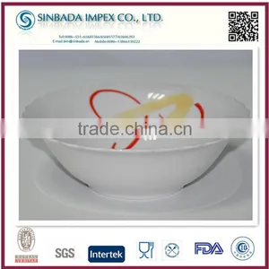Wholesale Wide Used Reusable Salad Bowl With Design thumbnail-1