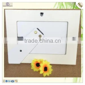 Leg White Painted Colorful Vintage Wooden Photo Frame thumbnail-3