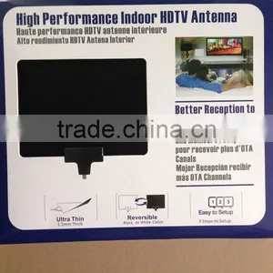 Promotion Digital Indoor TV Antenna HD Flat Design Household Indoor HDTV Antenna thumbnail-5