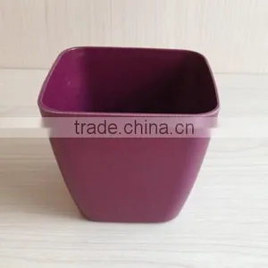 Plant Fiber Bamboo Flower Pot Biodegradable Eco Friendly thumbnail-1