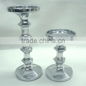 Home Decorative Candle Pillar Holder,Designer Aluminum Pillar Holder,Cheap Metal Pillar Holder,Polished Aluminum Pillar Stand thumbnail-1