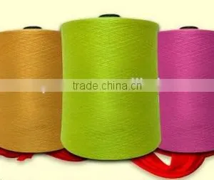 100%Recyled Dope Dyed Cotton Yarn For Gloves thumbnail-1