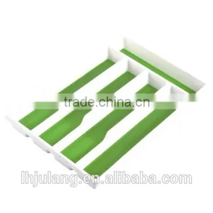 Hot Sell Plastic Cutlery Tray for Kitchen/plastic Cutlery Organizer thumbnail-1