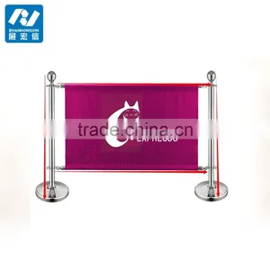 Stainless Steel Cafe Barrier Stand Manufacturer Supply for Sidewalk thumbnail-2