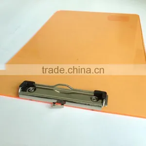 Sales Promotion Good Quality Custom Design Oem Plastic Clipboard With Nice Printing thumbnail-3