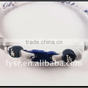 Cheap Custom Titanium Ion Braided Sport Necklace thumbnail-1