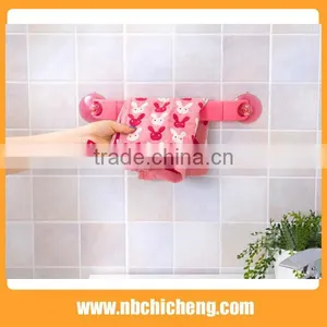 Suction Towel Bar Plastic Bar Towel Towel Rack Extender thumbnail-1