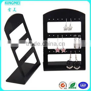 Good Quality Promotional L Shape Acrylic Earring Display Stand thumbnail-5