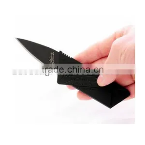 Special Gift for Men Stainless Steel With Metal Handle Portable Survival Blade Wallet Foldable Credit Card Knife thumbnail-3