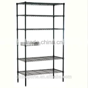 Hot Sale!! EU and USA Fashionable Model and Classic 6 Layer Wire Shelving thumbnail-1