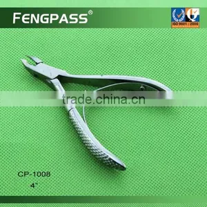 CP-1008 4" Inch 2CR13 Stainless Steel Make-up Beauty Cuticle Cutter Scissors thumbnail-1