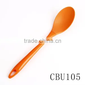 Factory Silicone Handle Nylon Colorful Kitchenwares Factory Silicone Handle Kitchen Utensils thumbnail-4