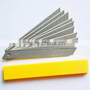 CN011 9mm Snap off Stainless Steel Cutting Knife Blade thumbnail-1