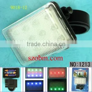 12LED 3-Mode Bicycle Caution Light (9018-12) thumbnail-1