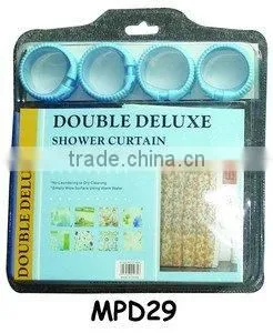 2pcs Shower Curtain Set thumbnail-1