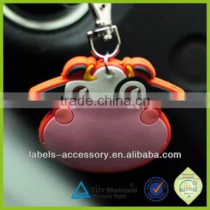 Cheap Fashion 3d Live Animal Cheap Custom Silicone Keychains thumbnail-2