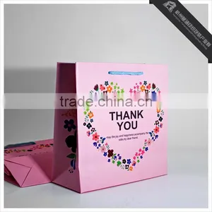 Colorful Printed Custom Made Paper Shopping Bags thumbnail-3