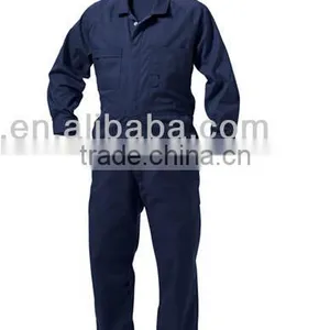 Mens Fire Retardant Coveralls Cotton Long Sleeve Coverall Workwear Garment thumbnail-1